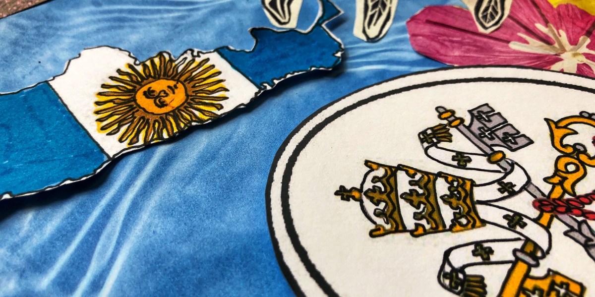 Pope Francis: A Life - Argentina and papal seal