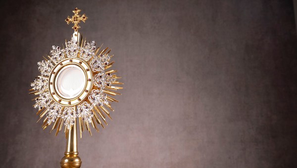 Blessed Sacrament in monstrance