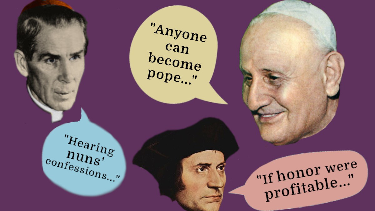 Funny saint lines