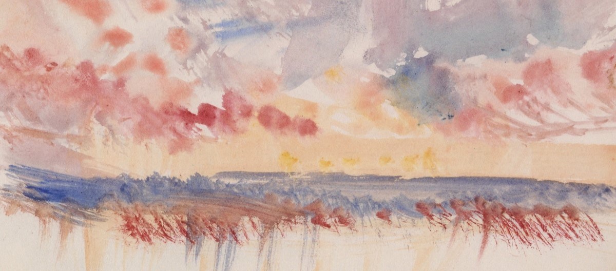 From J.M.W. Turner's Channel Sketchbook, Yale Center for British Art, Sketch 3