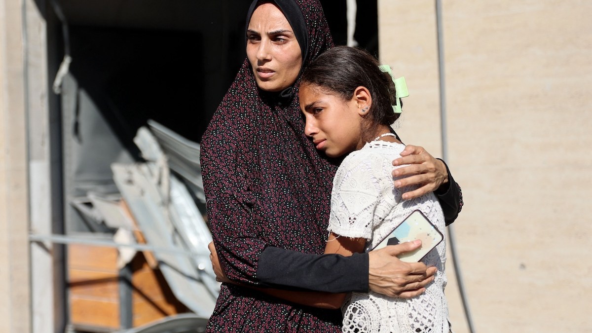 Gaza war mother daughter