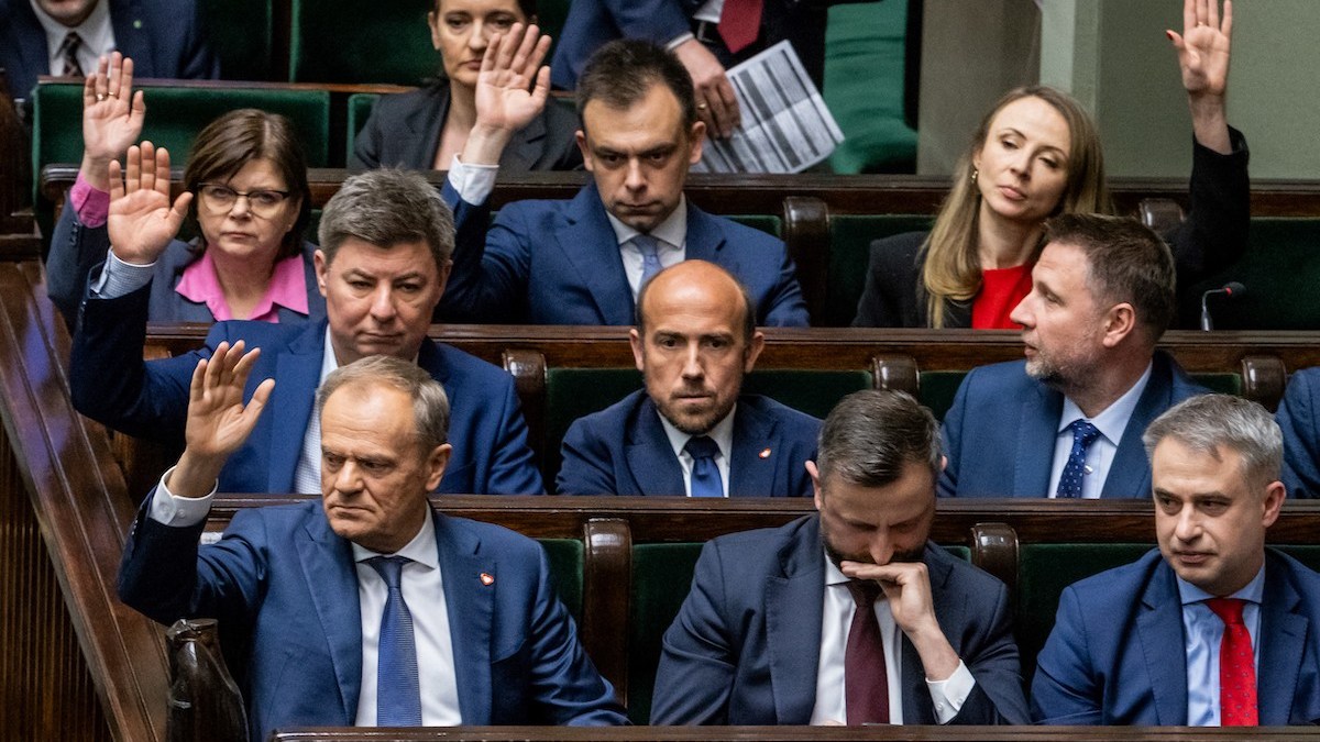POLISH PRIME MINISTER TUSK AND PARLIAMENT