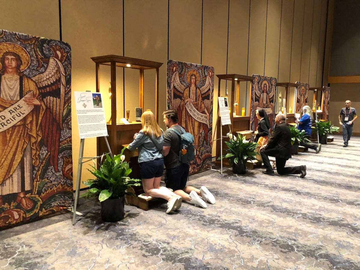 Relics at National Eucharistic Congress