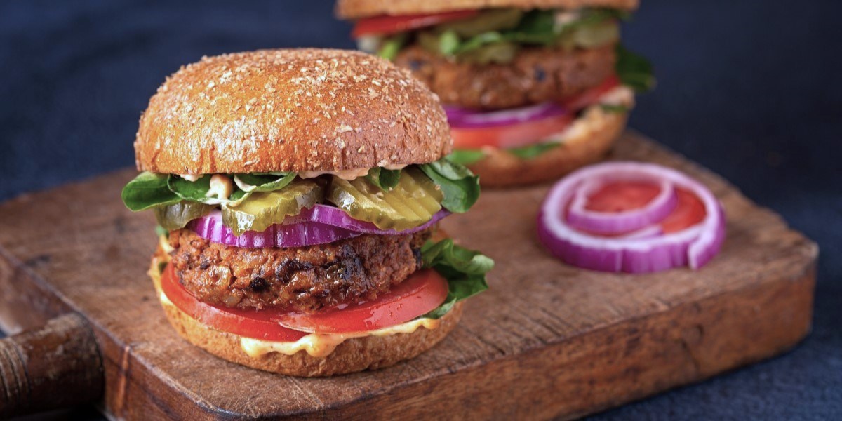 Black bean burger