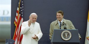 Ronald Reagan put out global fires with best friend, JPII