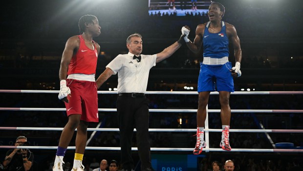 Refugee Olympic Team's Cindy Winner Djankeu Ngamba - Paris 2024