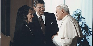 The day John Paul II met with Reagan in Alaska