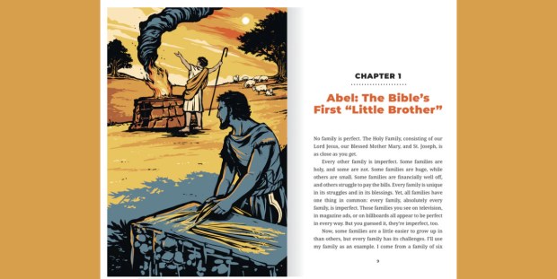 "Biblical Heroes" book interior