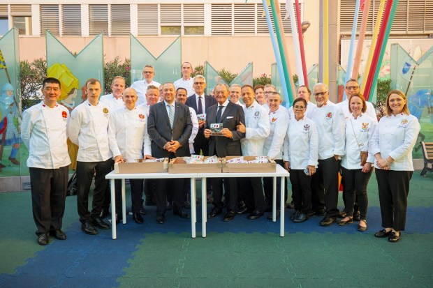 Chef des Chef at Bambino Gesù Pediatric Hospital