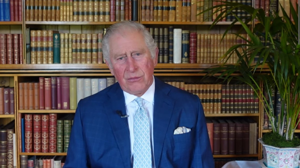 King Charles reads poetry
