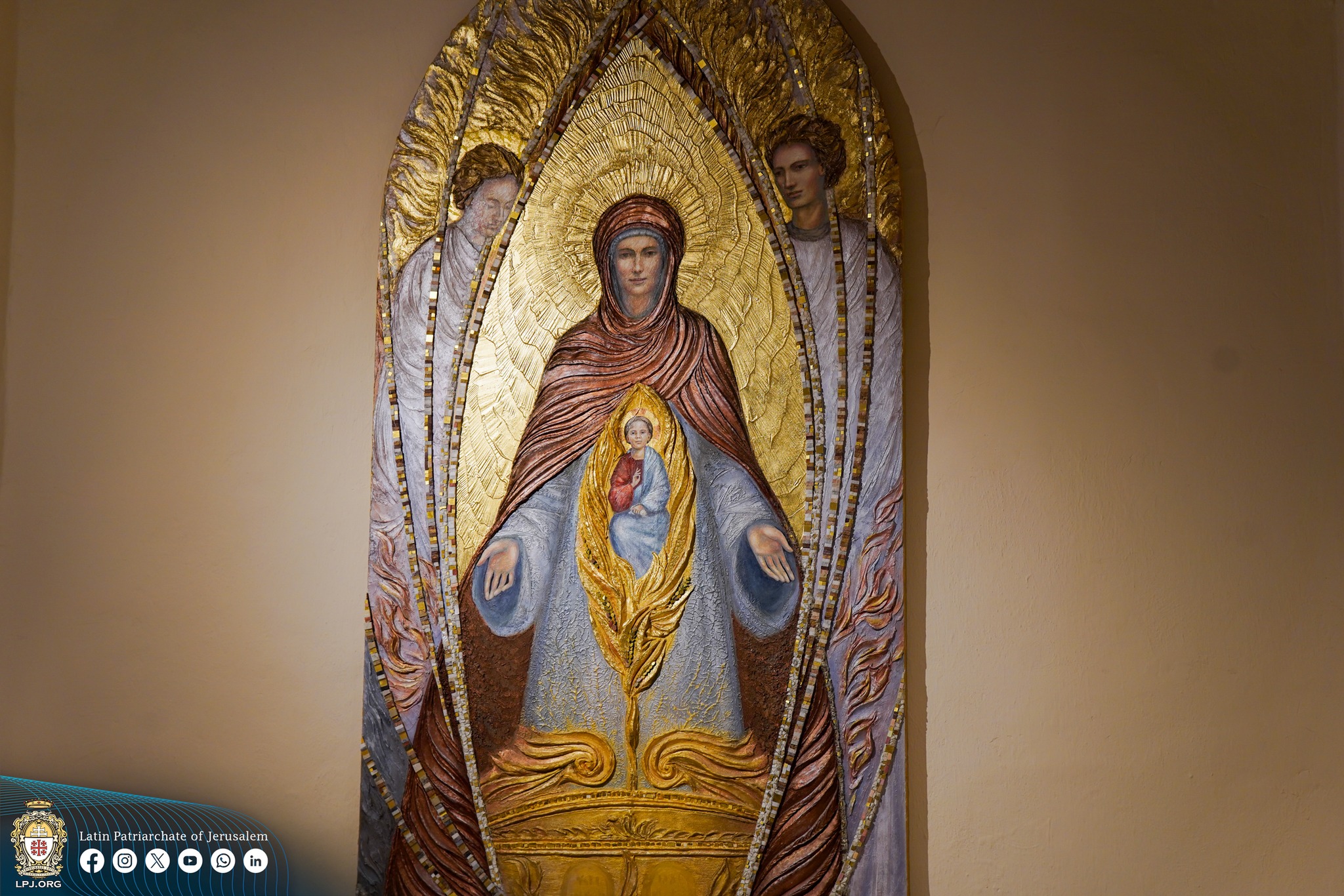 In time of war, Holy Land church's reopening a sign of hope