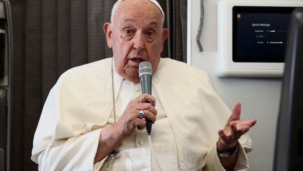 Pope Francis press conference