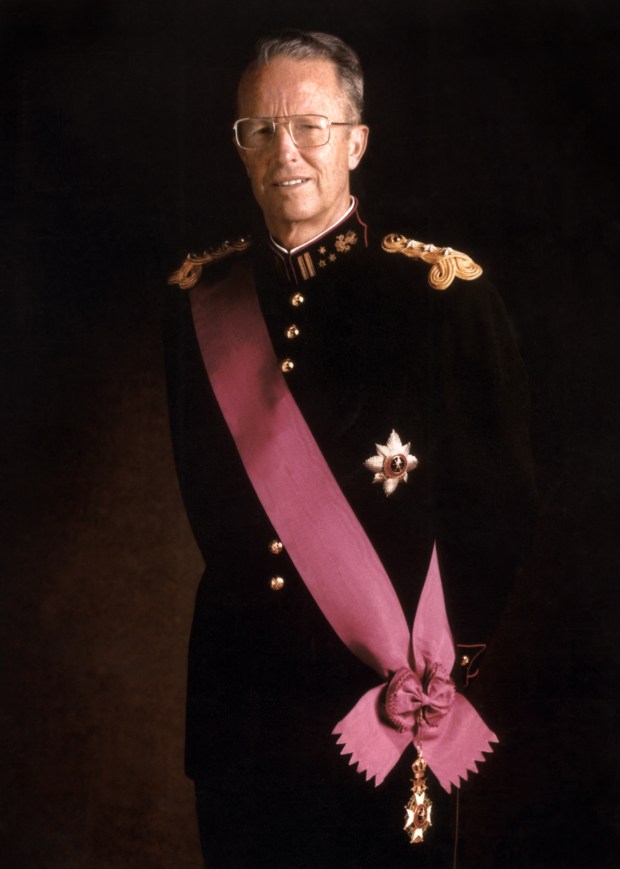 Portrait-of-Belgian-King-Baudouin