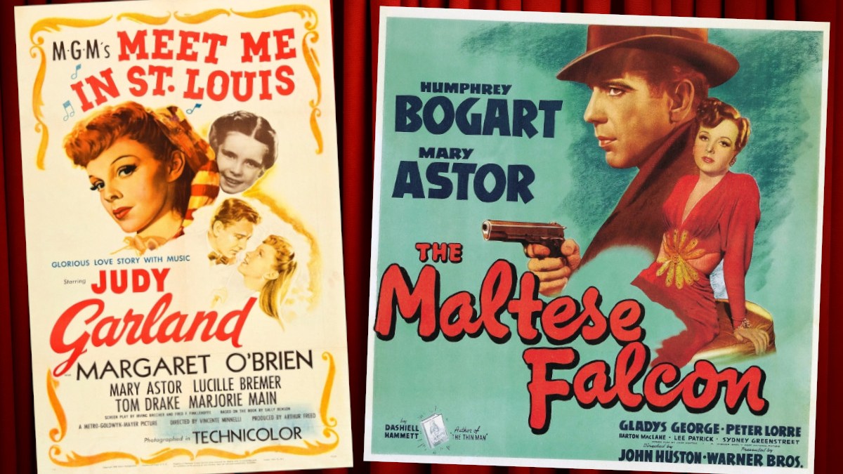 "Meet me in St. Louis" and "Maltese Falcon" double feature recommendation
