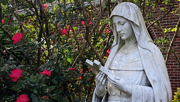 Statue Saint Theresa Catholic Church - Leeds Alabama