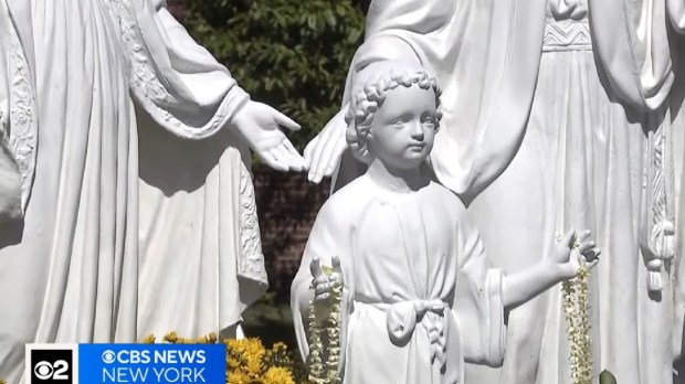 Child Jesus statue Restored in Queens