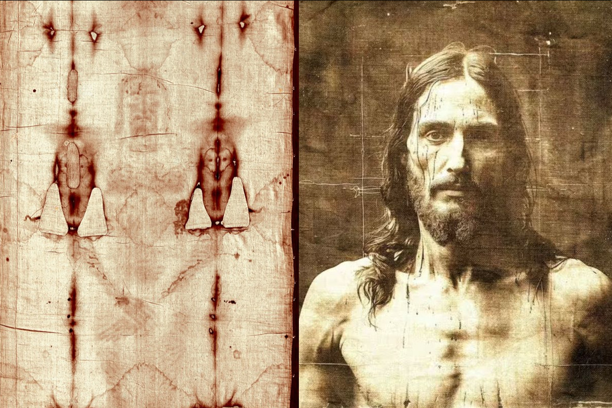 Has AI generated an accurate image of the man on the Shroud?