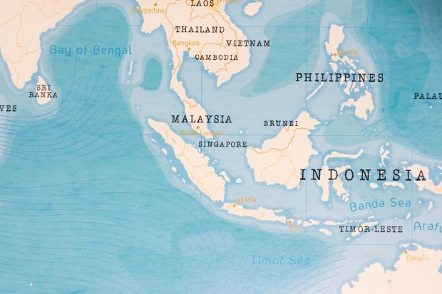 map Singapore Indonesia Malaysia