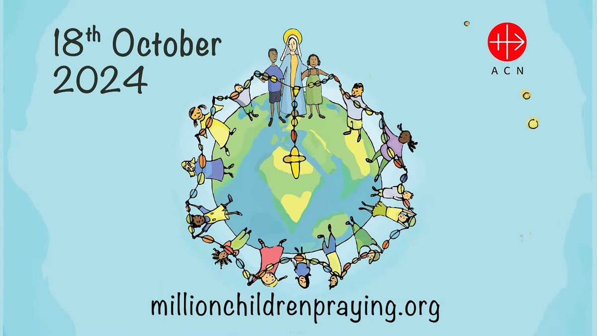 ACN One million Children praying the Rosary