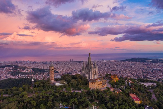 Barcelona’s Church of the Sacred Heart on Tibidabo