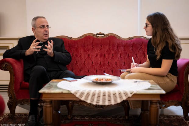 Bishop Rafiq Alwarsha Patriarchal Vicar to the Holy See in Rome, and President of the Pontifical Maronite Institute in Rome