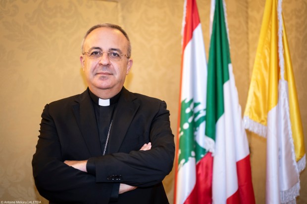 Bishop Rafiq Alwarsha Patriarchal Vicar to the Holy See in Rome, and President of the Pontifical Maronite Institute in Rome