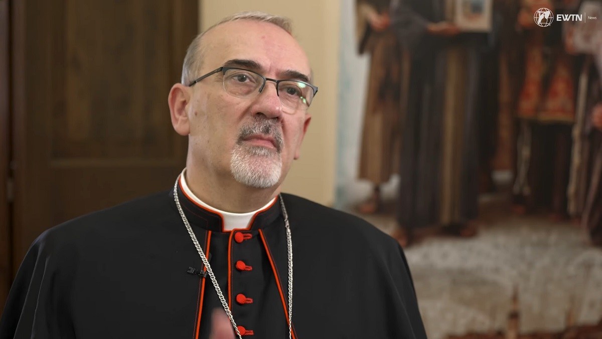 Cardinal Pizzaballa interview with EWTN