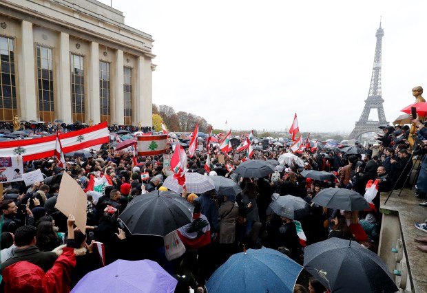 FRANCE-PARIS-LEBANON-FLAG-AFP-