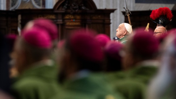 Pope Francis closing mass Synod of Bishops 2024 at St Peter's basilica