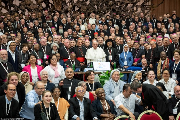 Pope Francis-Te Deum-SYNDO-Bishops-2024