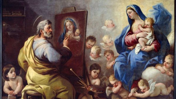 saint luc vierge marie