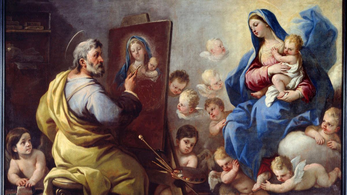 saint luc vierge marie