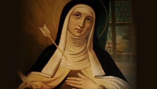 Santa Teresa vio a sus padres en el cielo