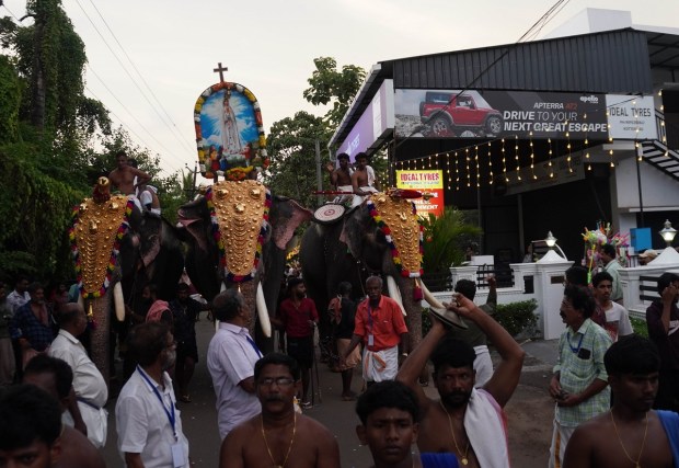 The annual festivities at St. Mary's Assumption Forane Church, Archdiocese of Trichur