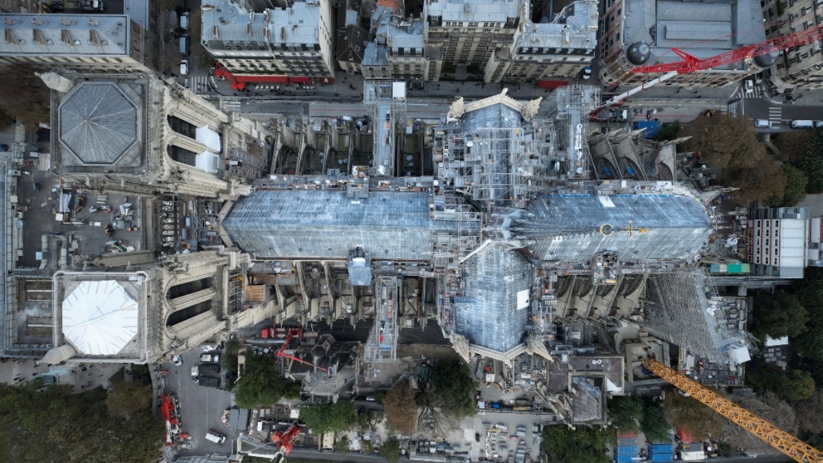 notre dame de paris couverture plomb