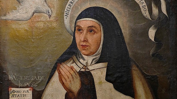 Portrait of St. Theresa of Avila by Juan de la Miseria