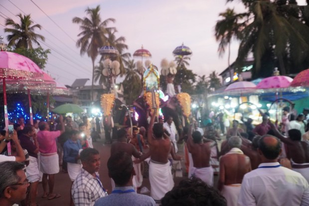 (Slideshow) Kerala Catholics celebrate feast with elephants in Hindu tradition