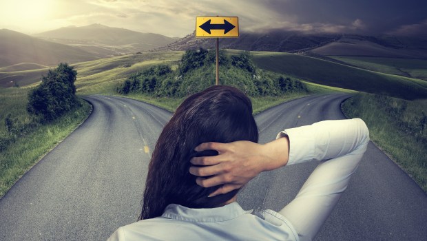 decision road direction