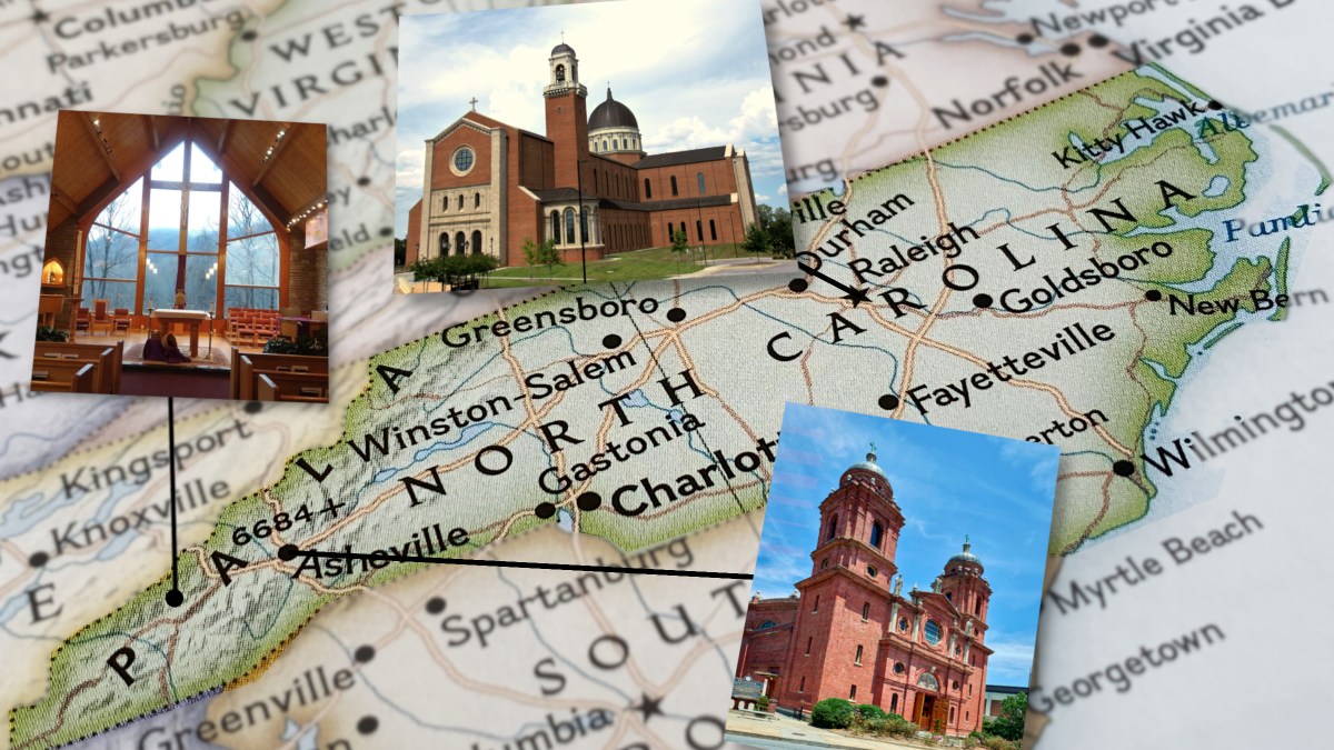 5 CATHOLIC SITES IN NORTH CAROLINA