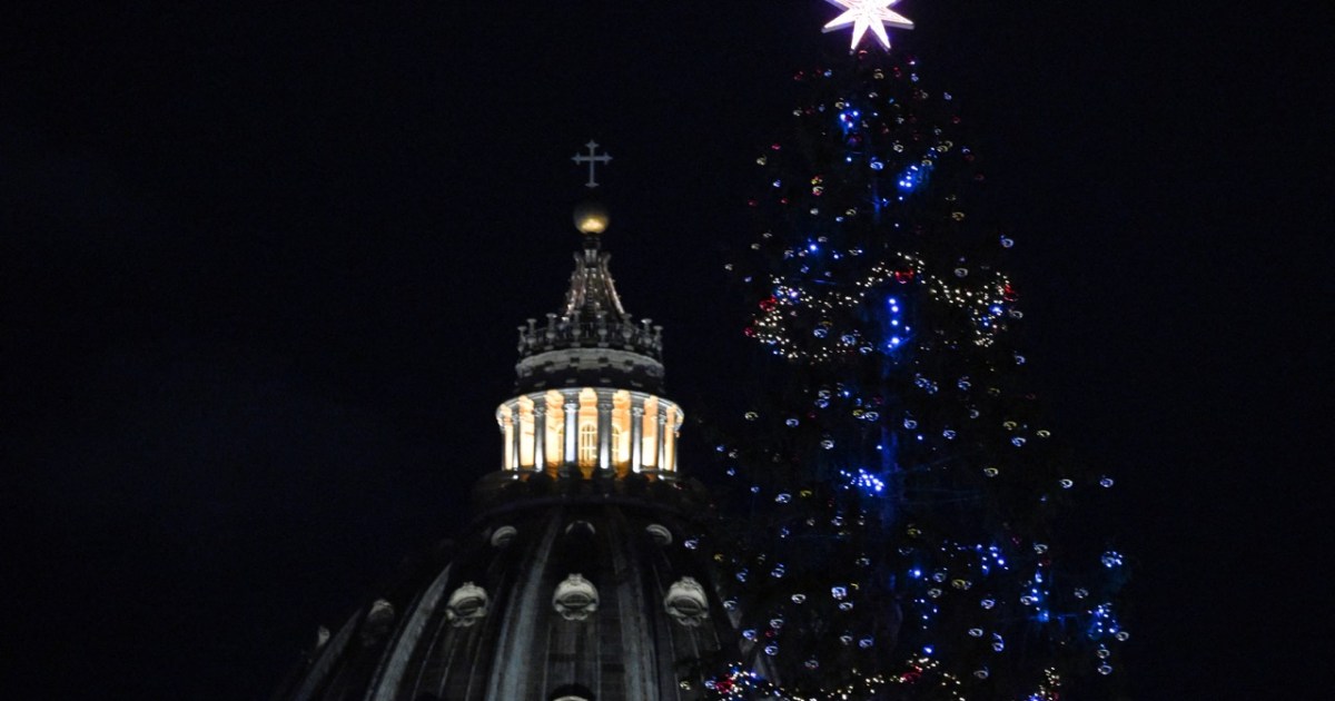 Mary expecting at the Vatican this Christmas