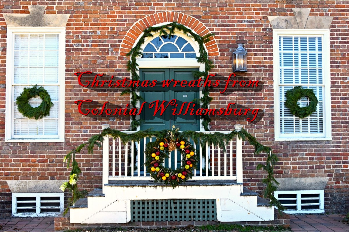 (Slideshow) Christmas wreaths from Colonial Williamsburg