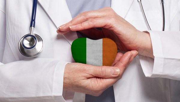 doctor heart irish flag