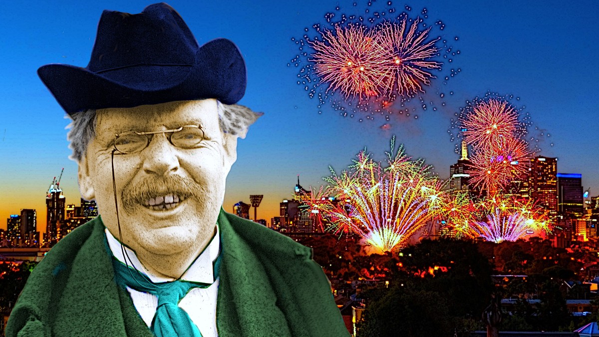 G.K. Chesterton New Years Day