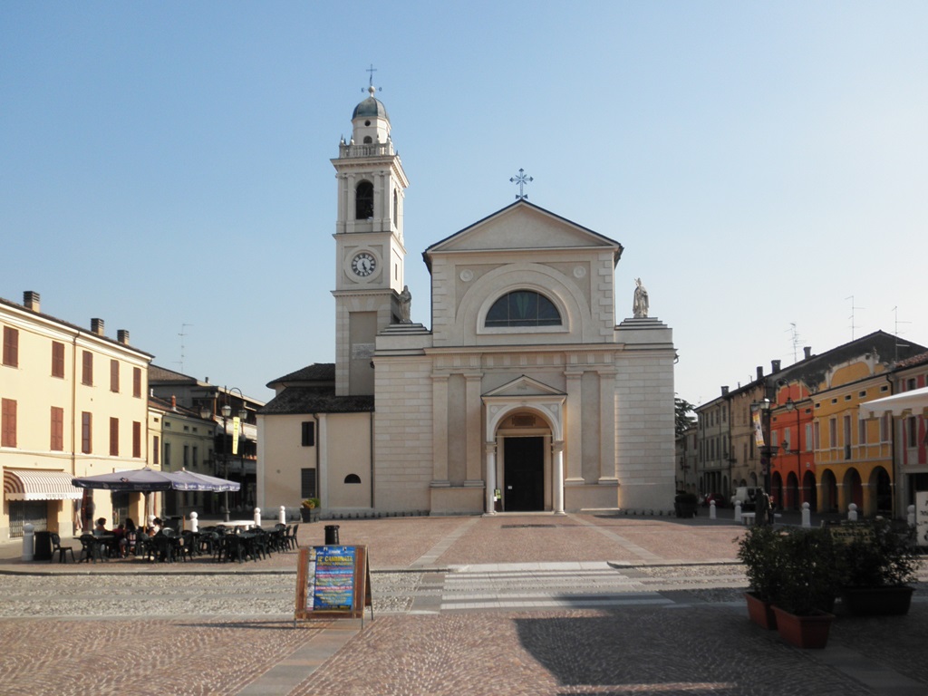 Matteotti Square in Brescello