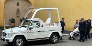 New popemobile for the Year of Jubilee