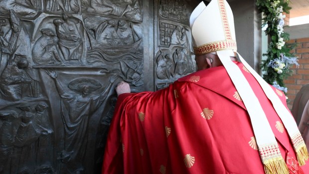 Prison Holy Door Jubilee Pope Francis