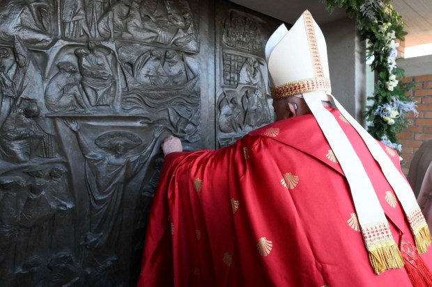 Prison Holy Door Jubilee Pope Francis