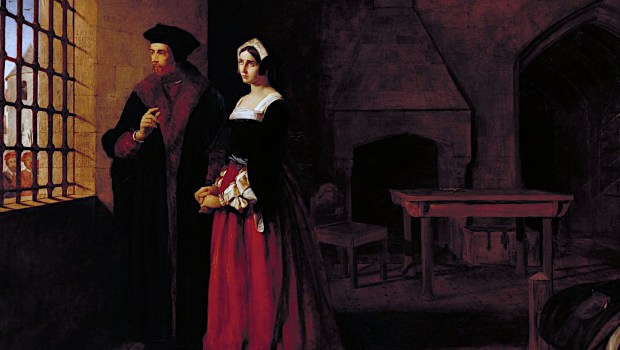 "Sir Thomas More and his Daughter" by John Rogers Herbert, 1844