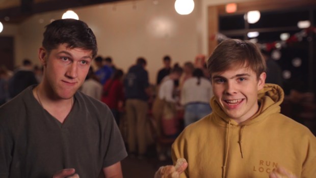 Thomas Aquinas College sophomores, sophomores Luke Connelly and John Paul Deering