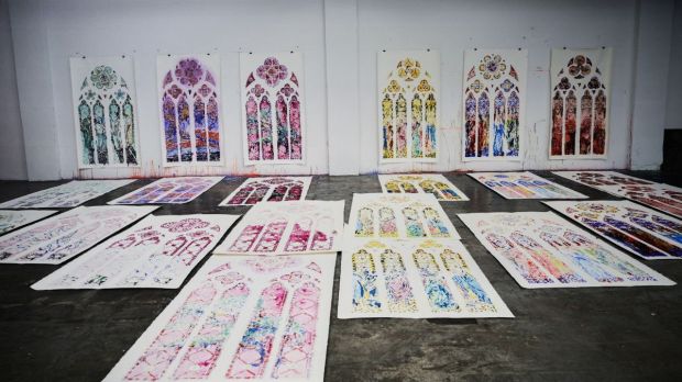 VITRAUX-NOTRE-DAME-CLAIRE-TABOURET-AFP